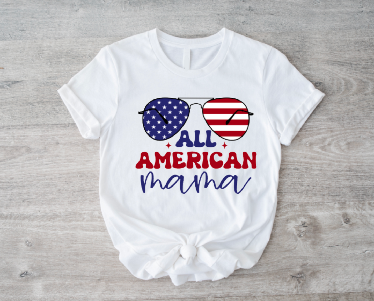 All American Mama Tee