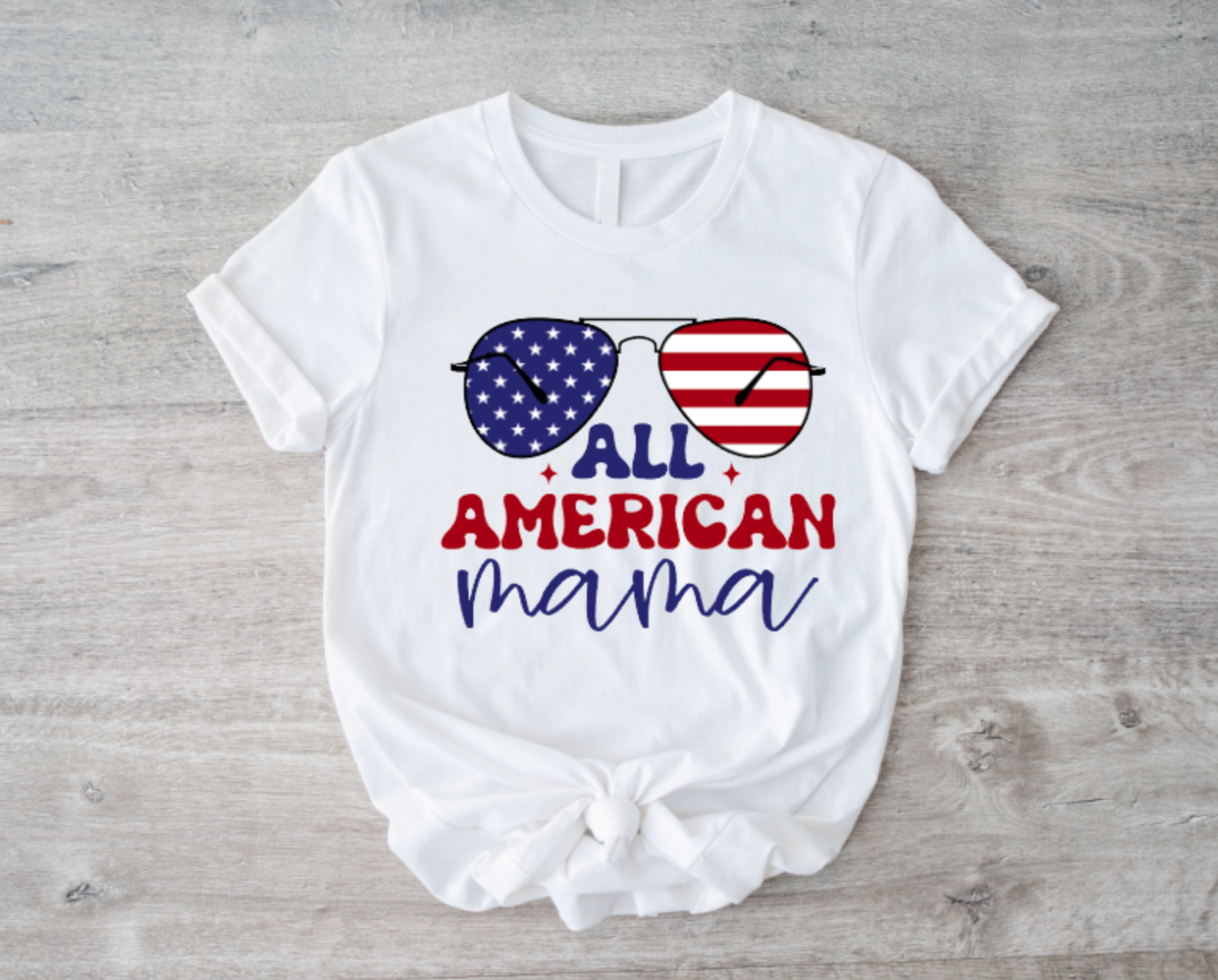 All American Mama Tee