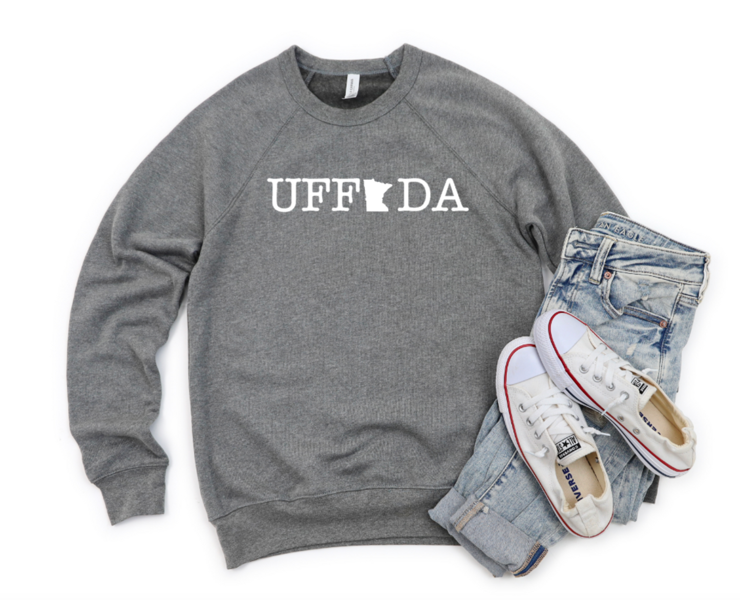 Minnesota Uffda Crew Neck Sweatshirt