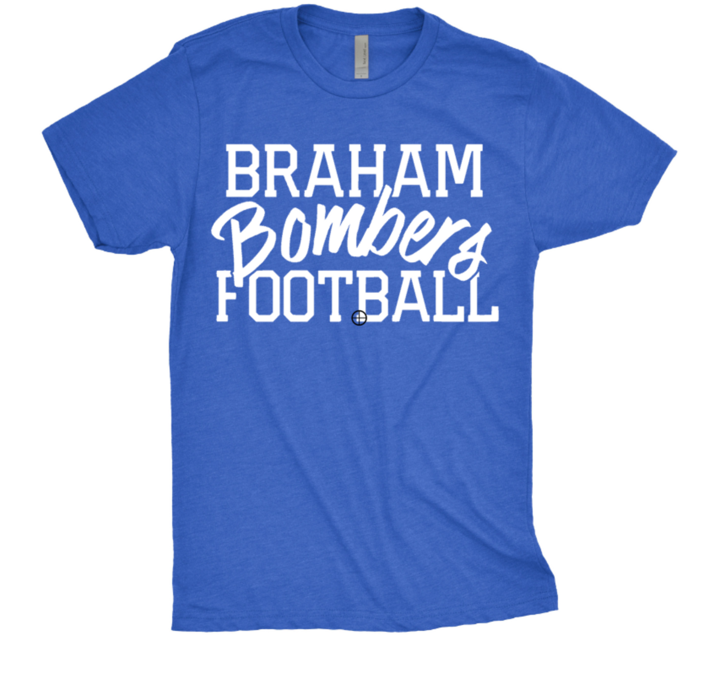 Braham Bombers Football Crew Neck T-Shirt, Braham Bombers Spirit Wear