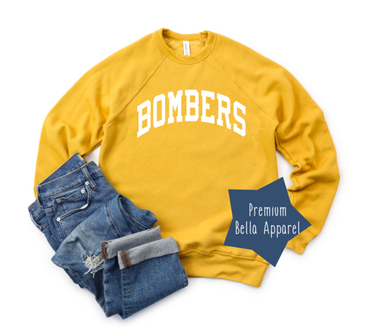 Bombers Crew Neck Sweatshirt