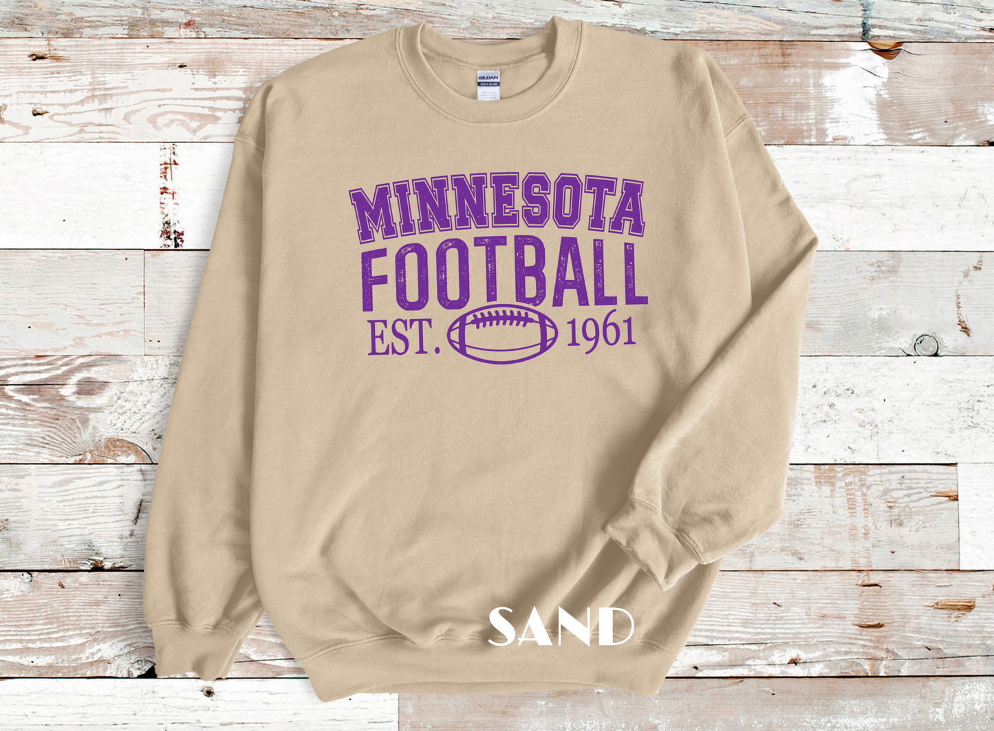 Minnesota Football Crew Neck Sweatshirt