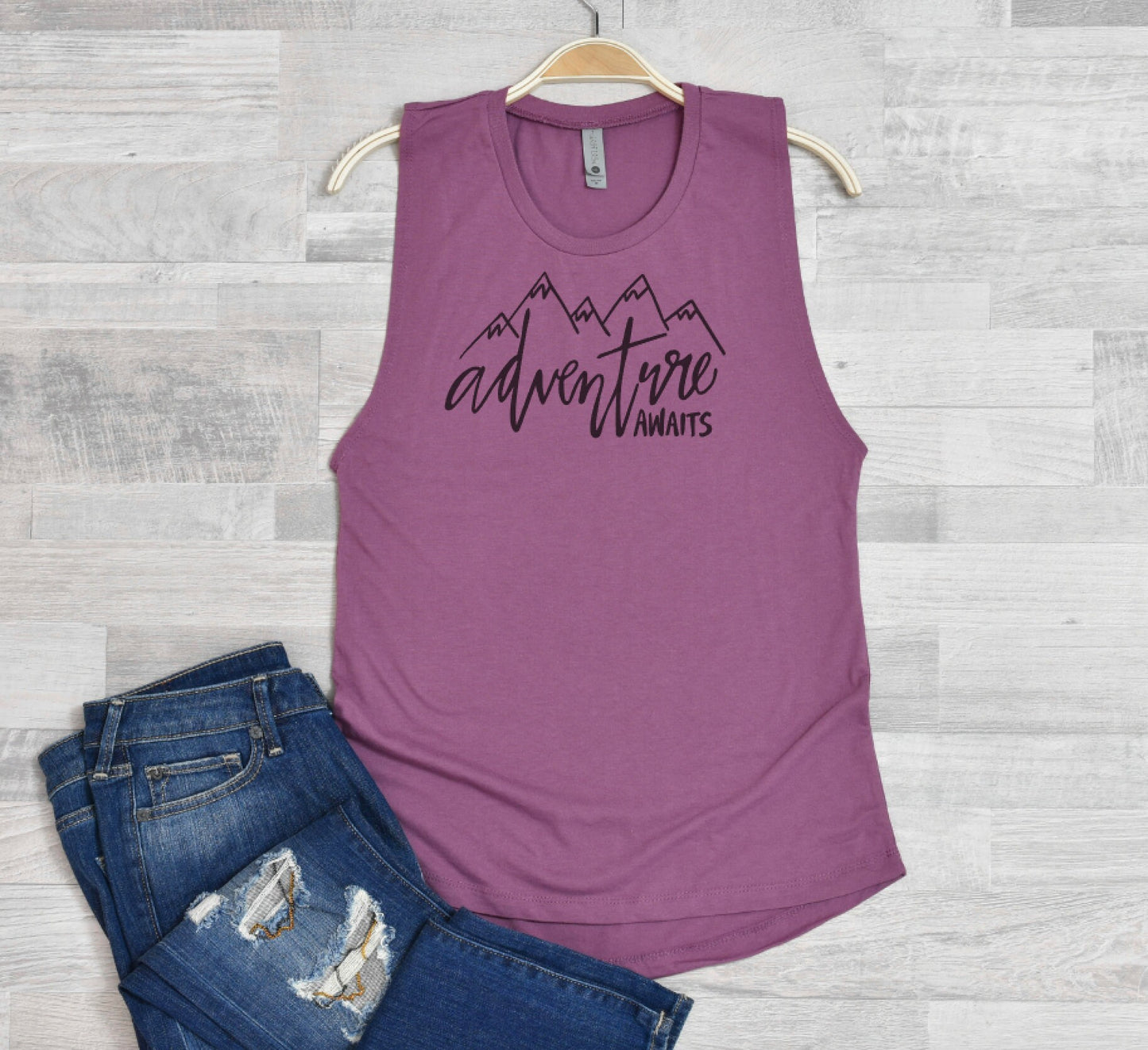 Adventure Awaits Festival Tank Top