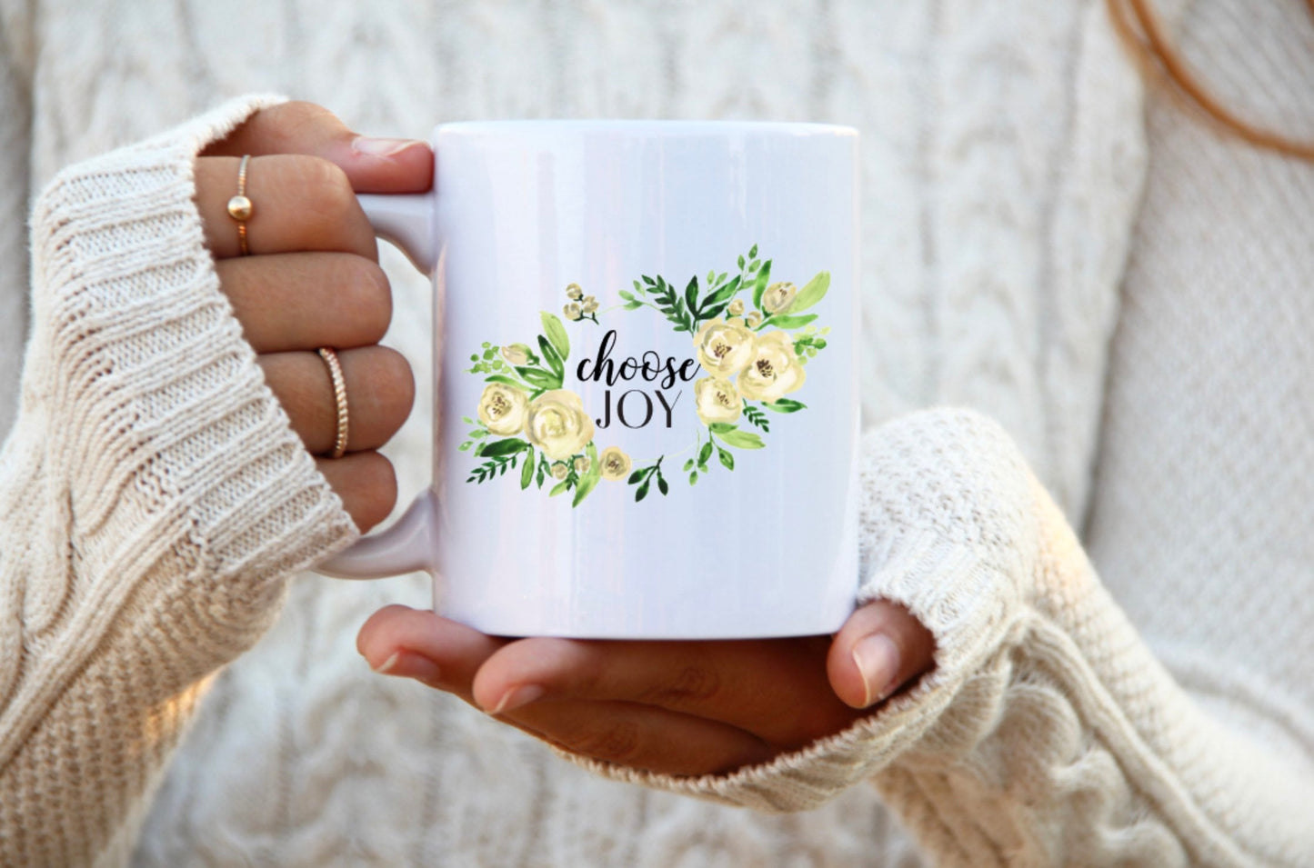 Choose Joy Ceramic Mug, Ceramic Mug, 11 Ounce Mug, 15 Ounce Mug, Coffee Mug Personalized, Coffee Mug, Mug