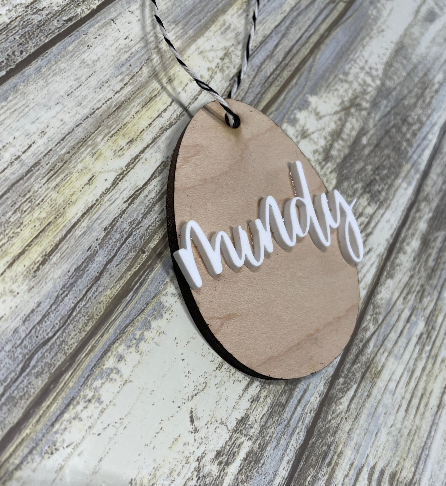 Laser Engraved Easter Tag, Easter Egg Tags, Name Tags Easter, Wood Easter Egg, Easter Basket Tags