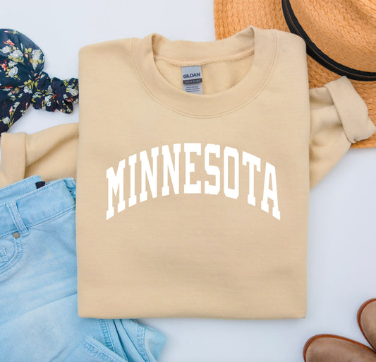 Minnesota Crew Neck - Minnesota Sweatshirt - Midwest is Best - Minnesota Crew - Midwest States