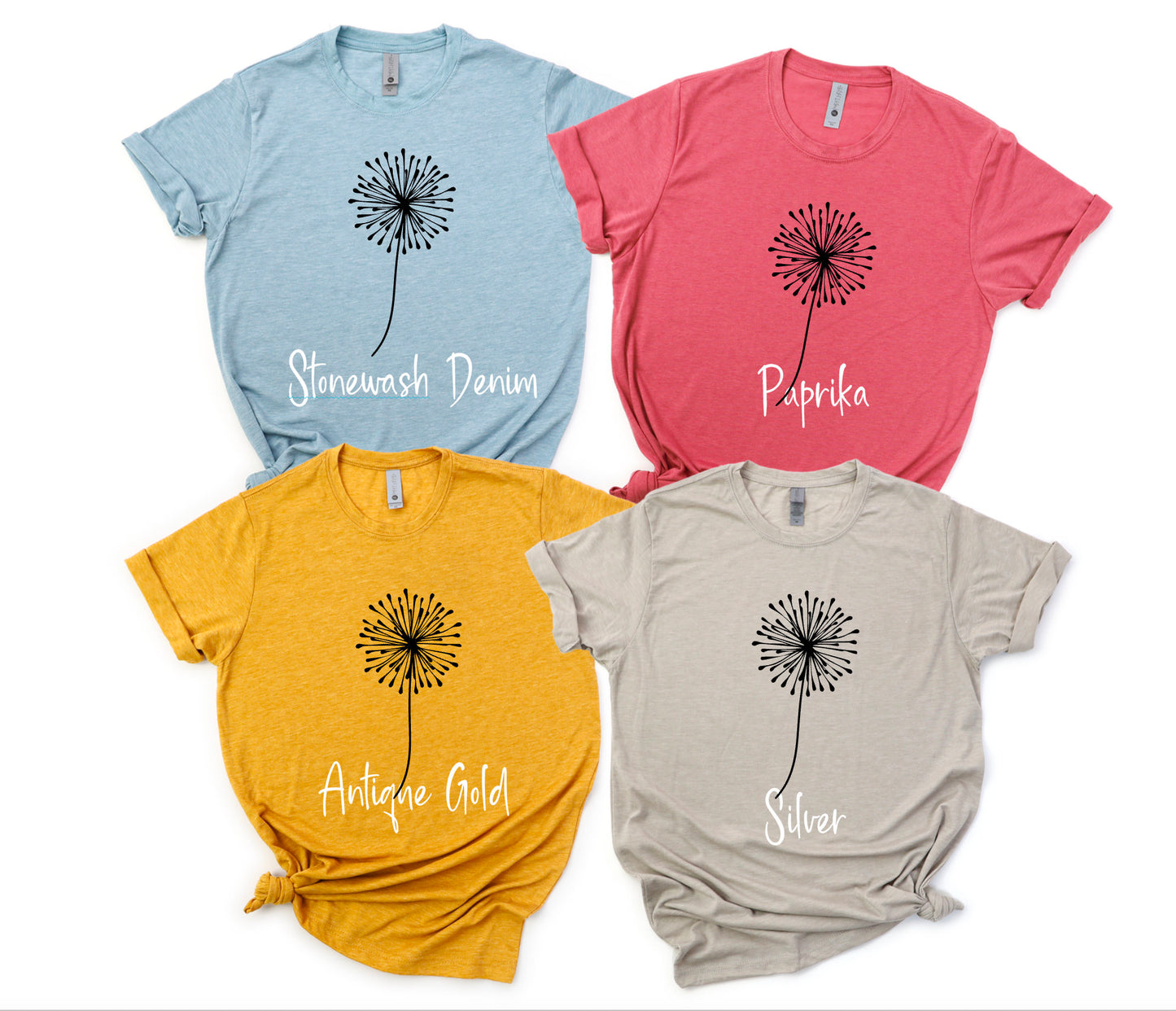 Dandelion Make a Wish T-Shirt, Graphic Tee, Trending Sublimation Design, Fall Apparel